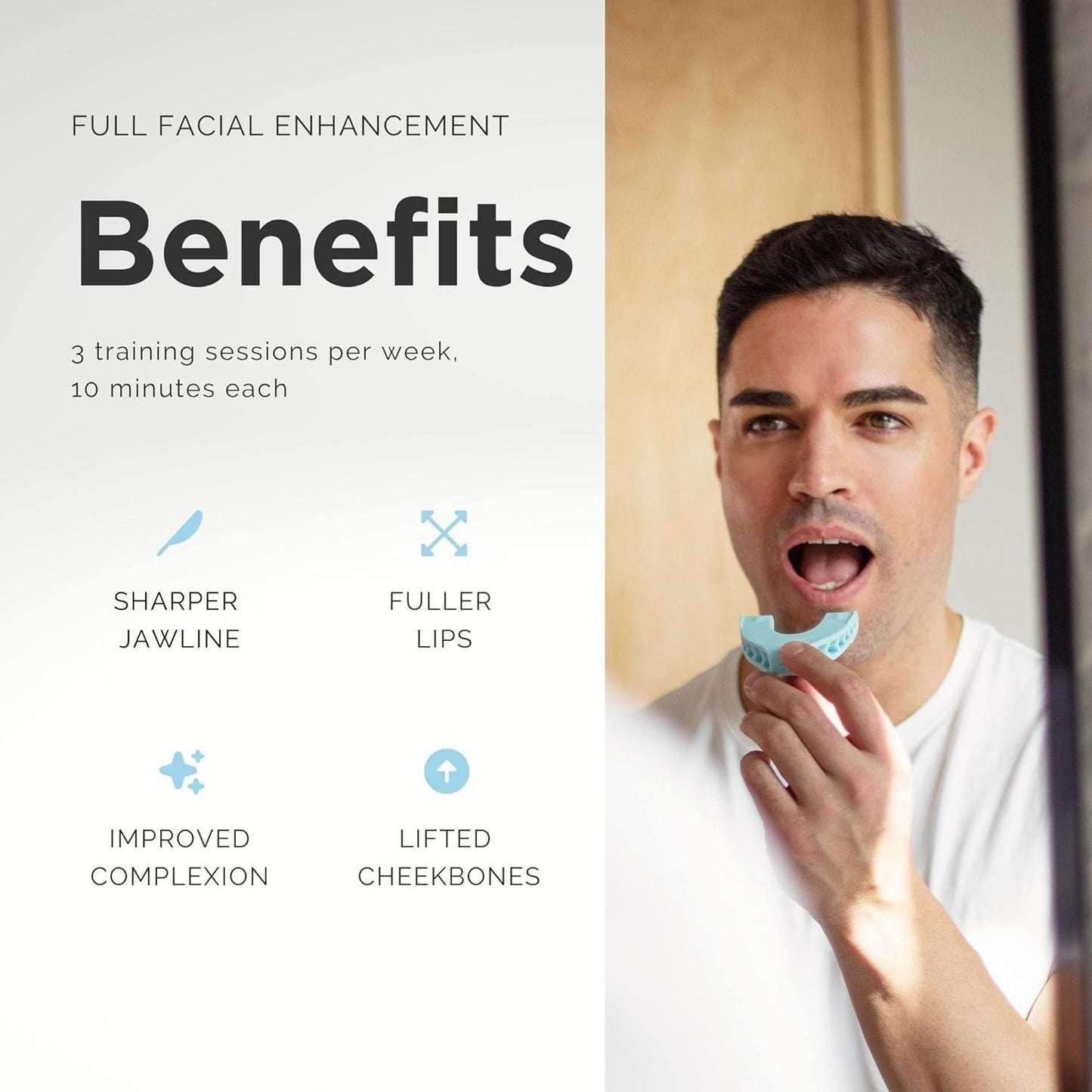 Jawline Toner, Strengthener & Removes Double Chin  - UNISEX