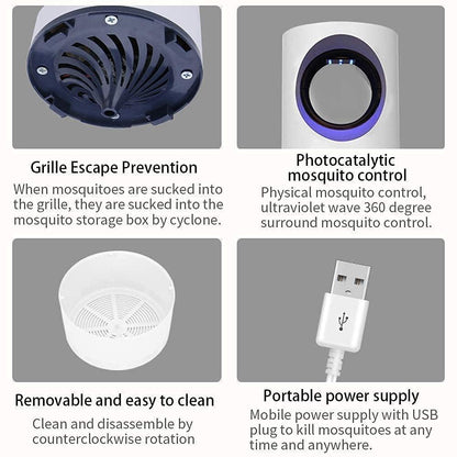 Electronic LED Mosquito Killer Lamp ( Based on Suction Technology )